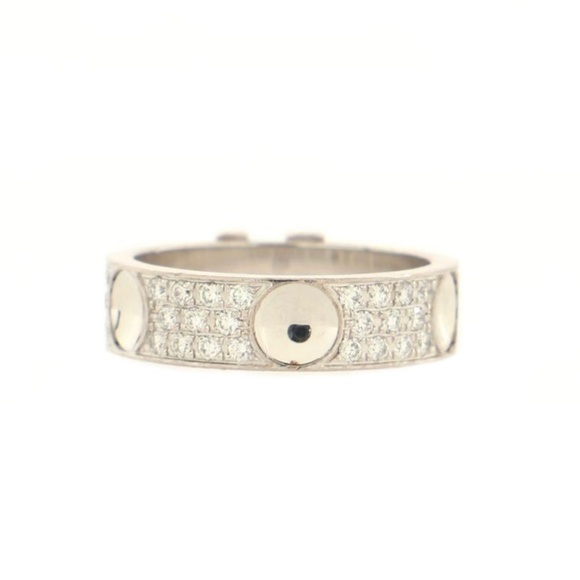 Louis Vuitton Empreinte 18k White Gold Pave Diamonds - Picture 1 of 3
